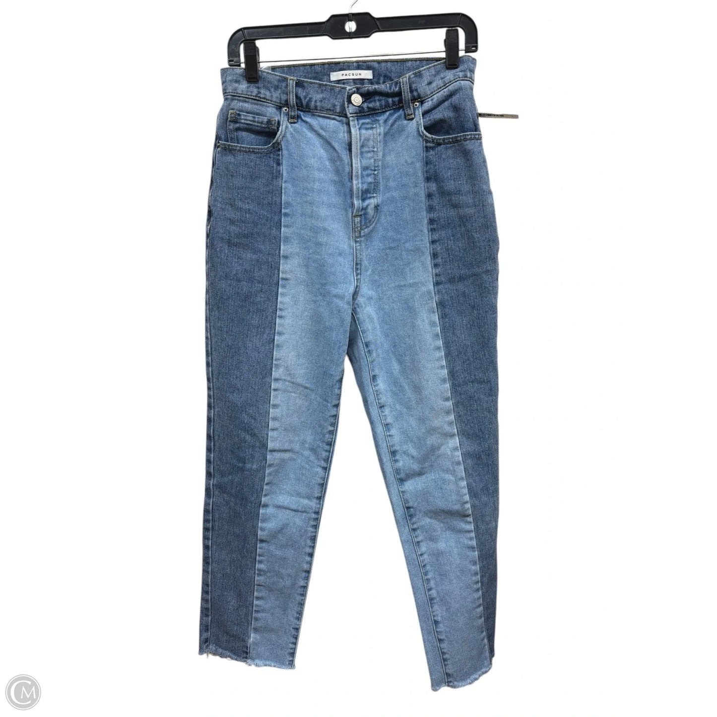 Jeans Straight By Pacsun In Blue Denim, Size: 6