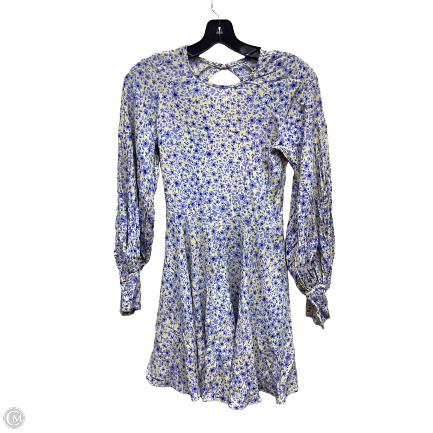Dress Casual Short By Olivaceous In Floral Print, Size: M