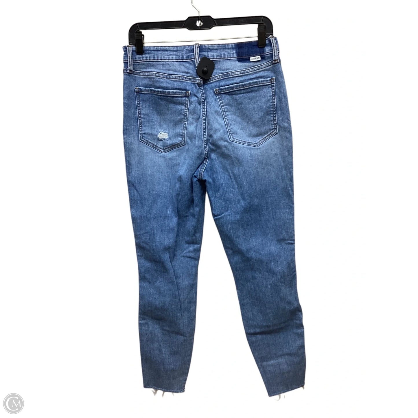 Jeans Straight By Daze In Blue Denim, Size: 10