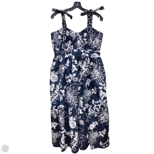 Dress Casual Midi By Forever That Girl In Floral Print, Size: M