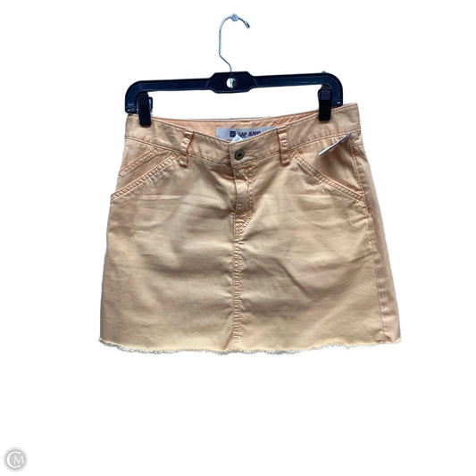 Skirt Mini & Short By Gap In Orange, Size: 6