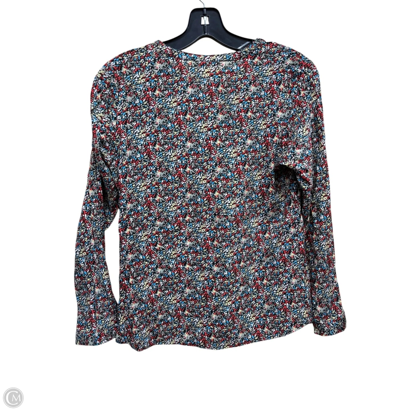 Top Long Sleeve By Meadow Rue In Floral Print, Size: Xs