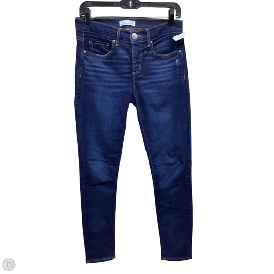 Jeans Skinny By Loft In Blue Denim, Size: 0