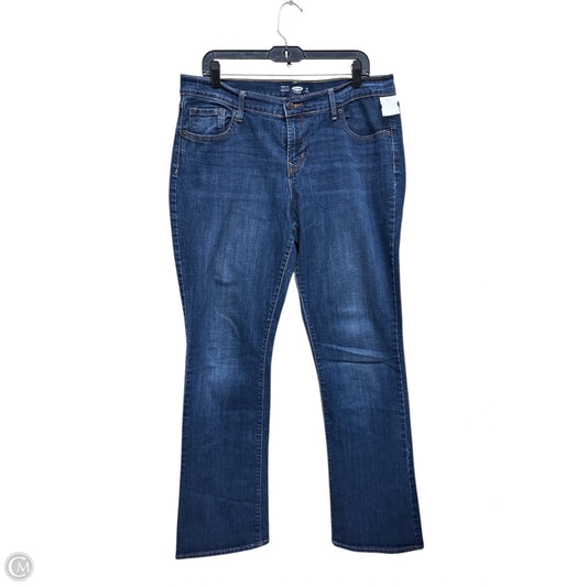 Jeans Boot Cut By Old Navy In Blue Denim, Size: 14l