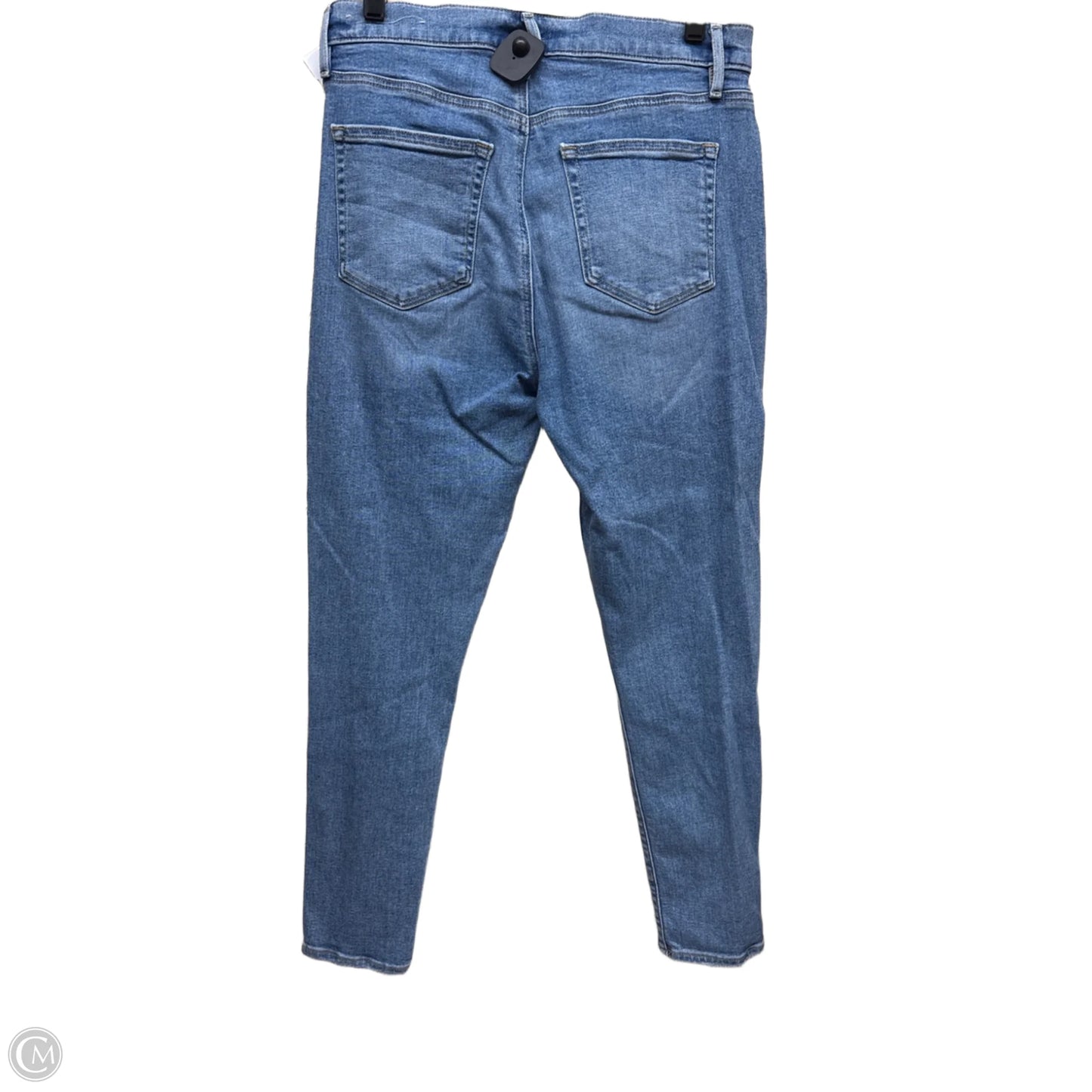 Jeans Skinny By Loft In Blue Denim, Size: 8