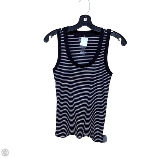 Top Sleeveless By Nine West In Striped Pattern, Size: Xs