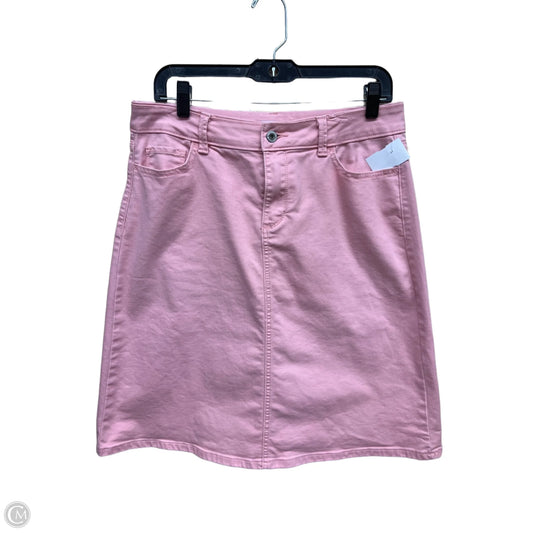Skirt Midi By Liz Claiborne In Pink, Size: 6