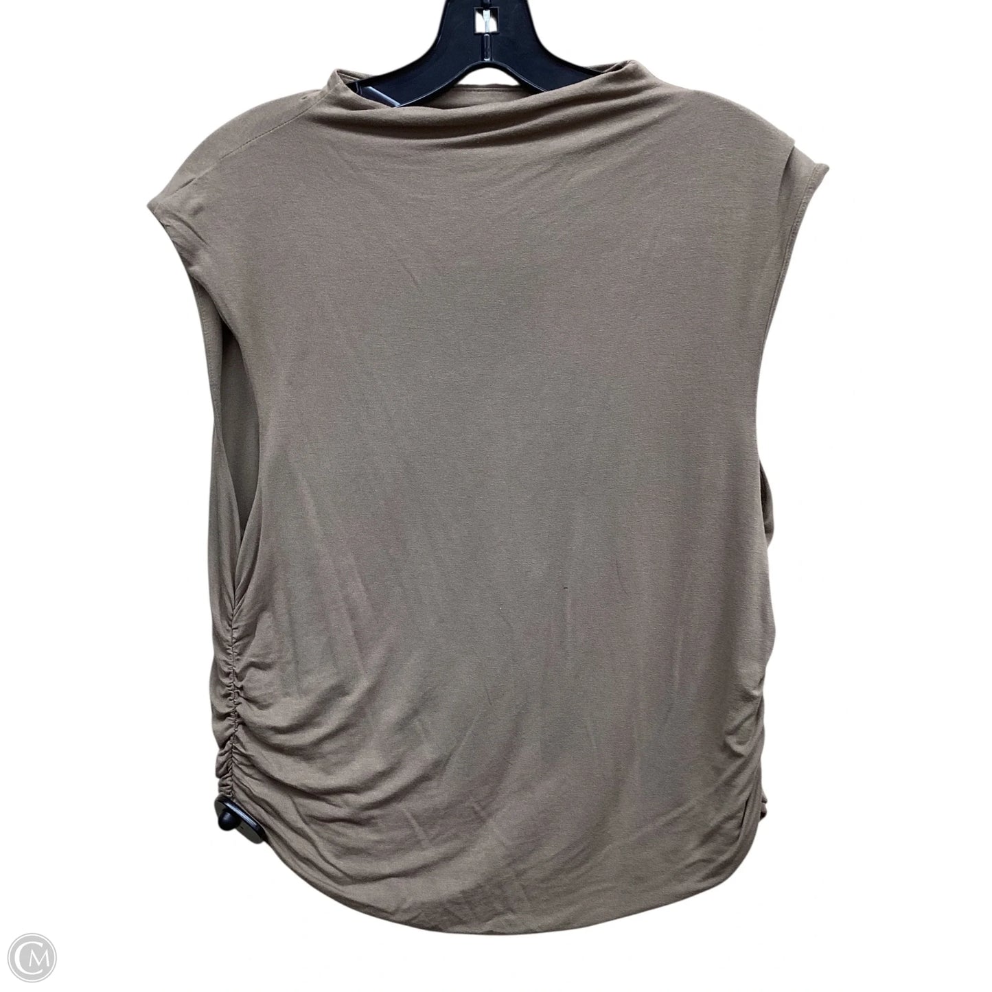 Top Sleeveless By A New Day In Brown, Size: Xl