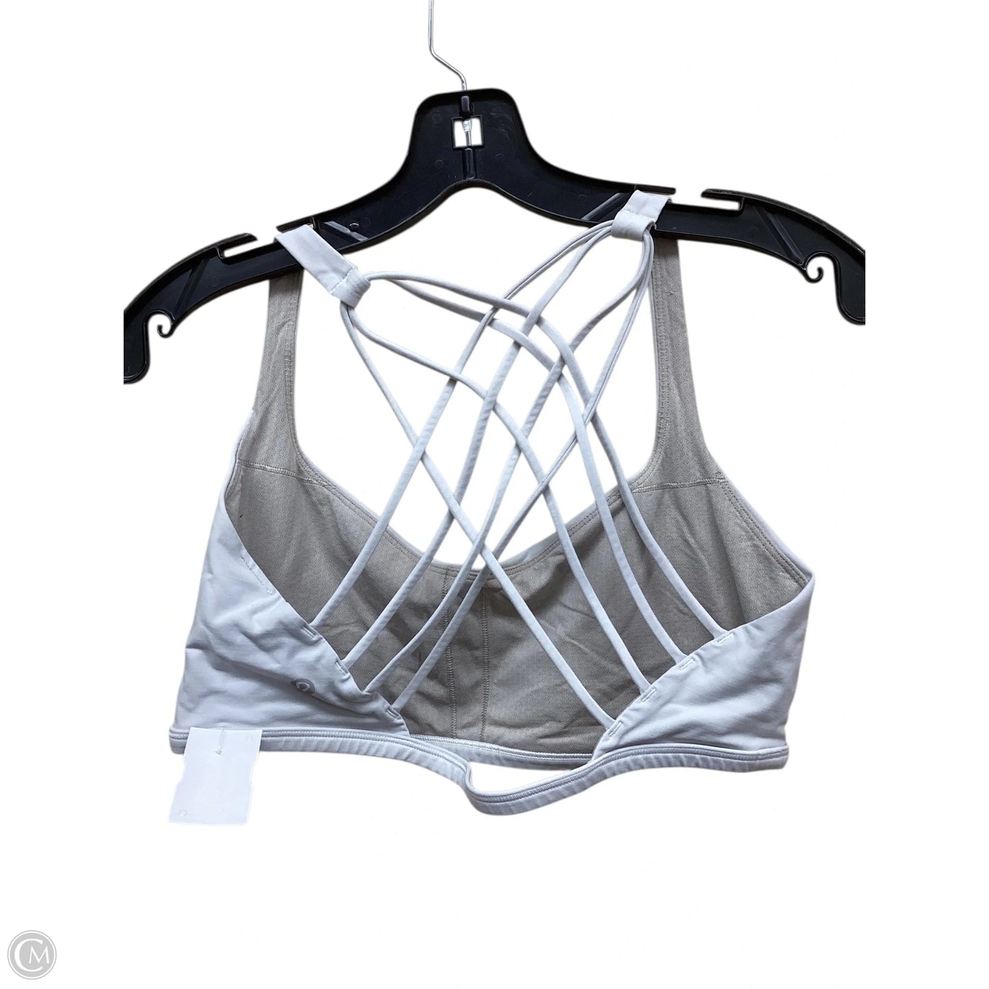 Athletic Bra By Lululemon In White, Size: 12