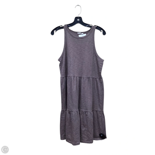 Dress Casual Midi By Gap In Brown, Size: M