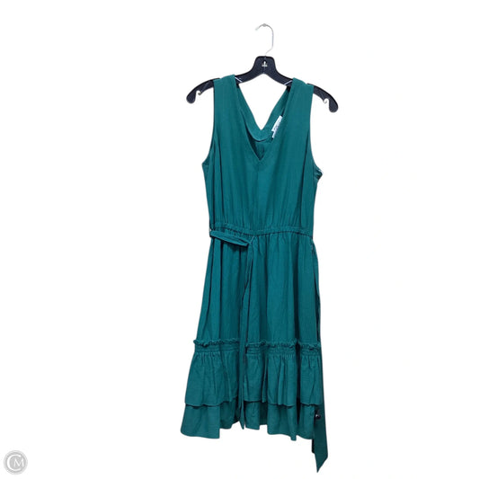 Dress Casual Short By Calvin Klein In Green, Size: 10
