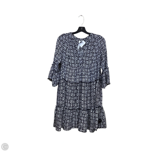 Dress Casual Short By Ny Collection In Black & White, Size: L