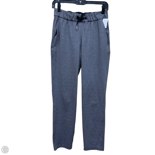 Athletic Pants By Lululemon In Grey, Size: 4