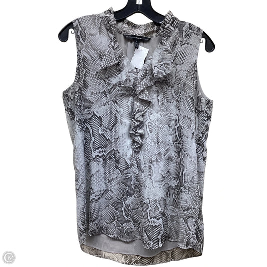 Top Sleeveless By White House Black Market In Grey, Size: 2