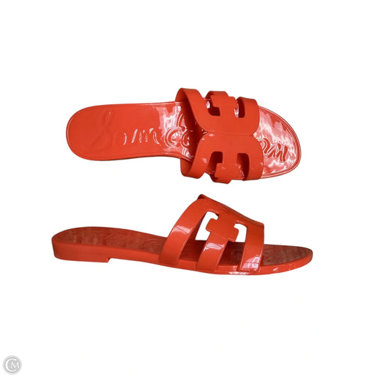 Sandals Flats By Sam Edelman In Orange, Size: 10