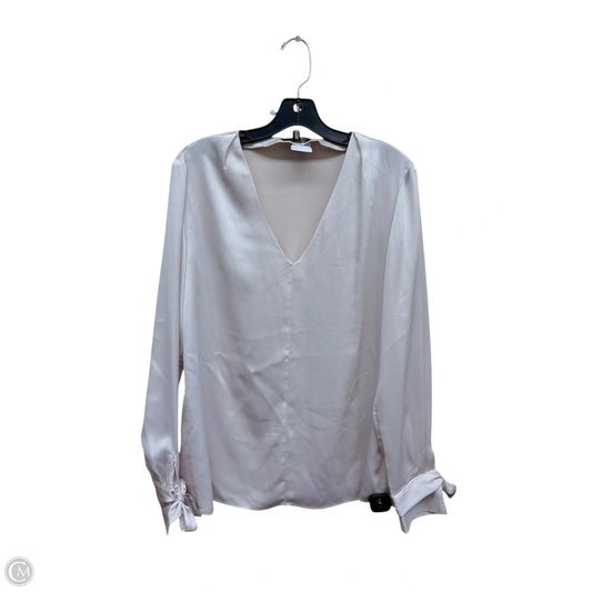 Top Long Sleeve By Banana Republic In Pink, Size: M