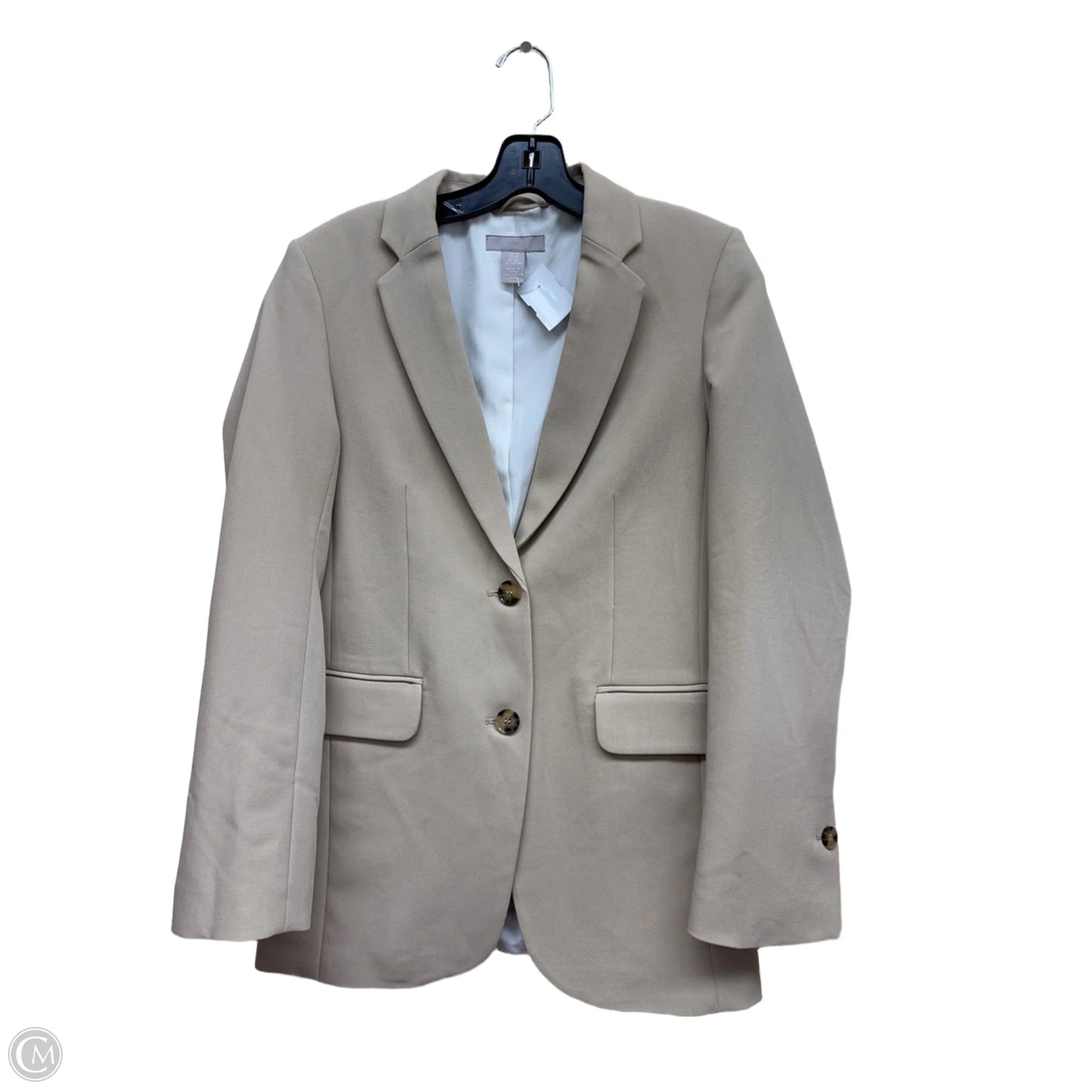 Blazer By H&m In Tan, Size: Xs