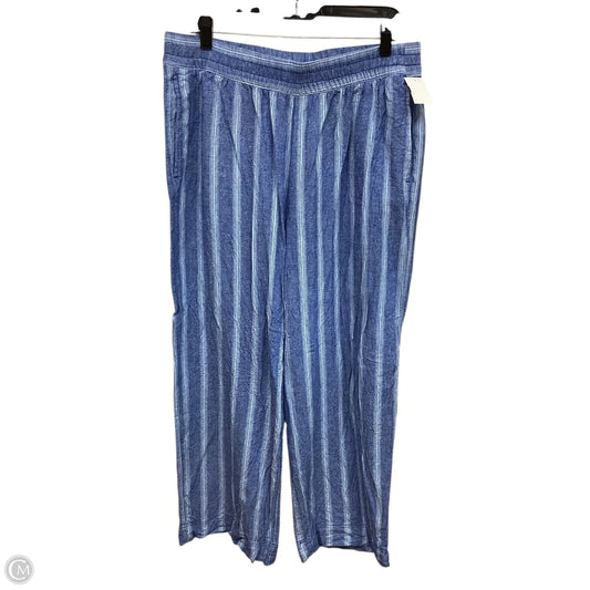 Pants Wide Leg By Old Navy In Blue, Size: L