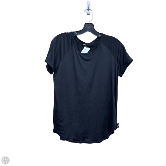 Athletic Top Short Sleeve By Lululemon In Black