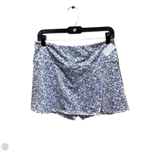 Skirt Mini & Short By Clothes Mentor In Floral Print, Size: L