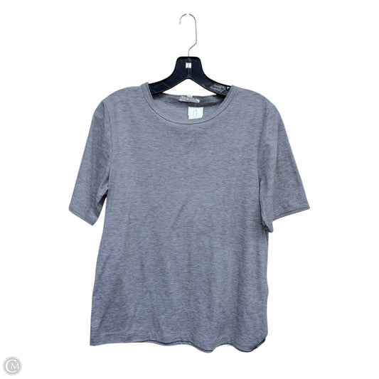 Top Short Sleeve By A Loves A In Grey, Size: S