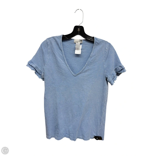 Top Short Sleeve By Clothes Mentor In Blue, Size: S