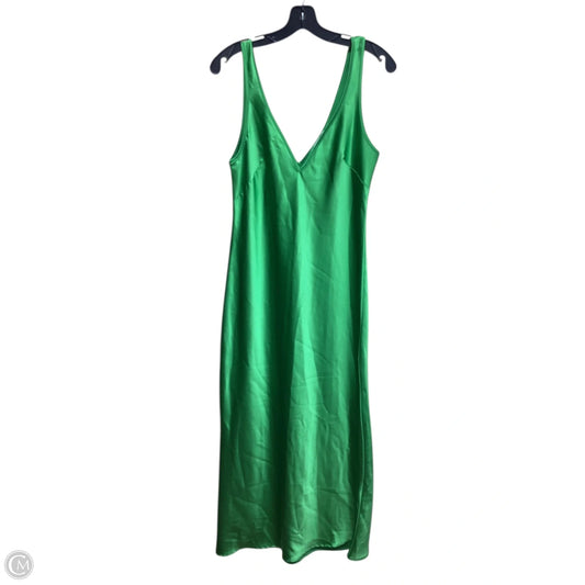 Dress Casual Maxi By Clothes Mentor In Green, Size: 8