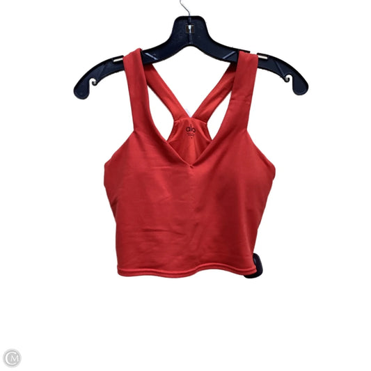 Athletic Bra By Alo In Red, Size: S