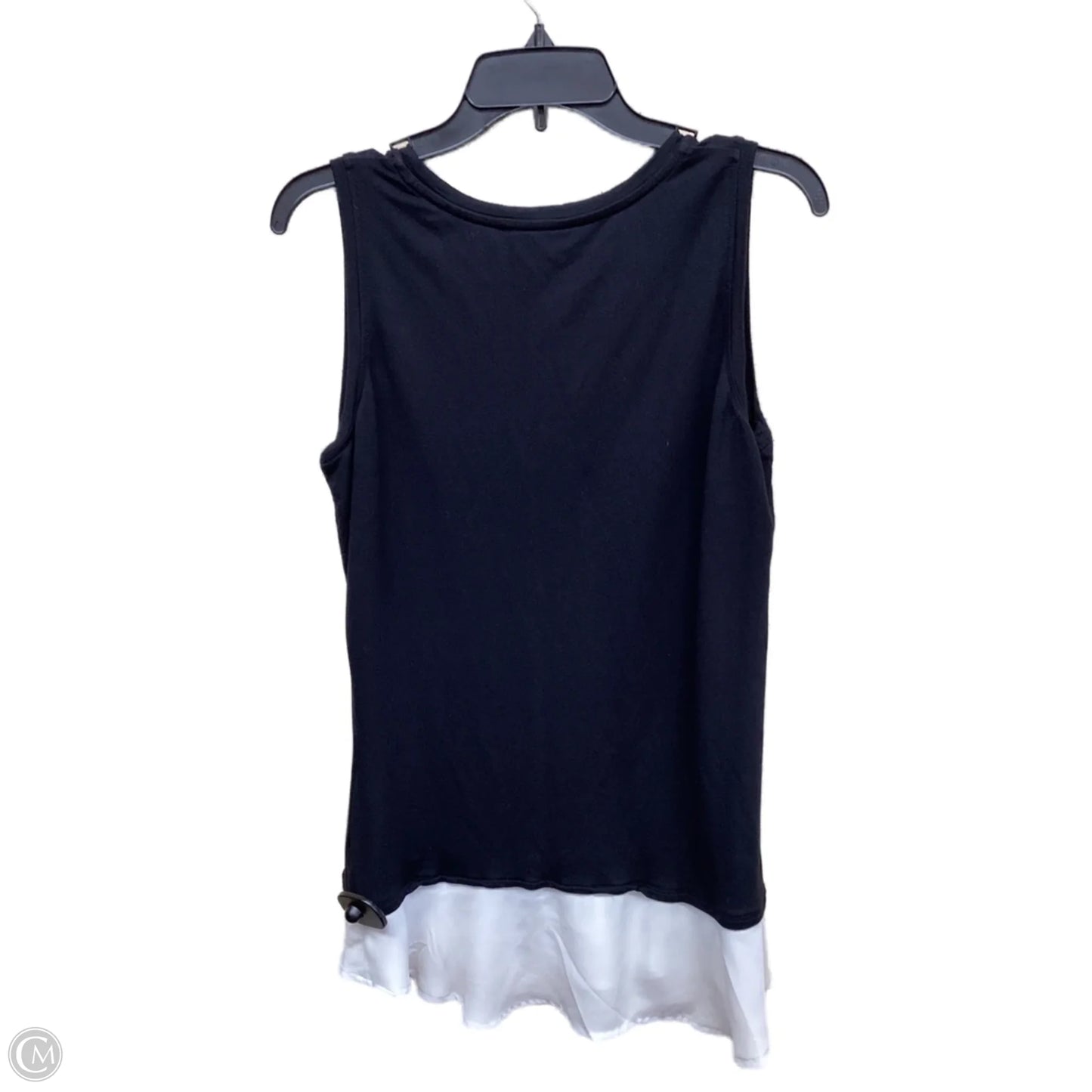 Top Sleeveless By Clothes Mentor In Black, Size: L