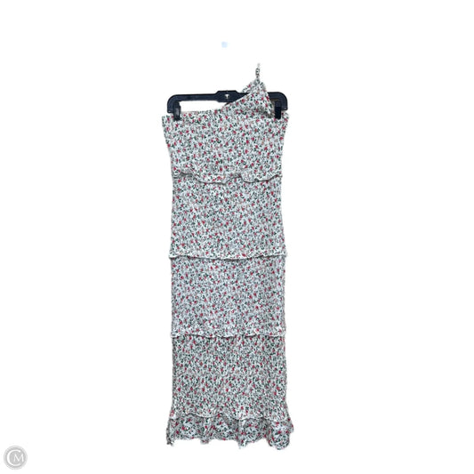 Dress Casual Maxi By Clothes Mentor In Floral Print, Size: 8