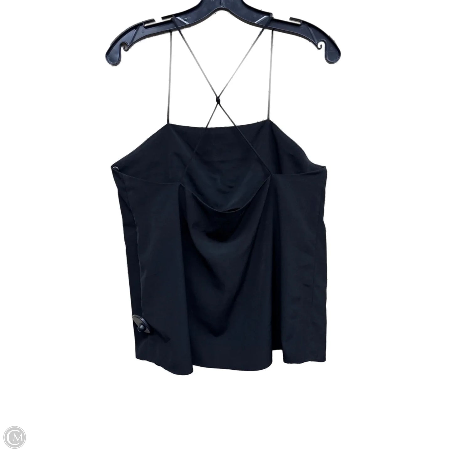 Top Sleeveless By Clothes Mentor In Black, Size: L