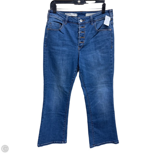 Jeans Skinny By Pilcro In Blue Denim, Size: 12