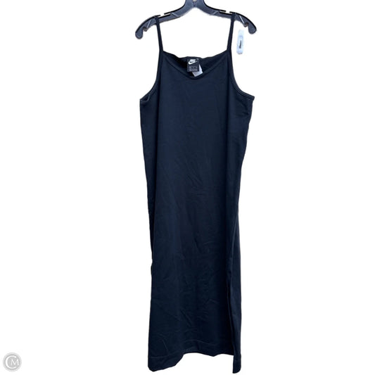 Dress Casual Maxi By Nike Apparel In Black, Size: Xl