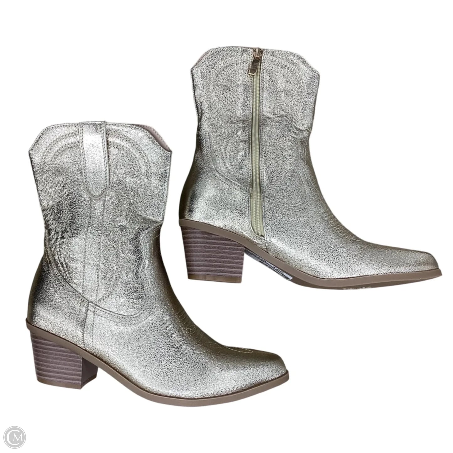 Boots Western By Clothes Mentor In Gold