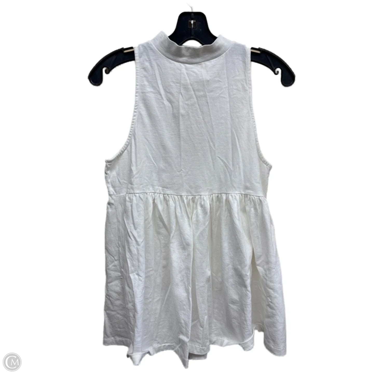 Top Sleeveless By Free People In White, Size: S