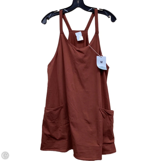 Dress Casual Short By Clothes Mentor In Brown, Size: M