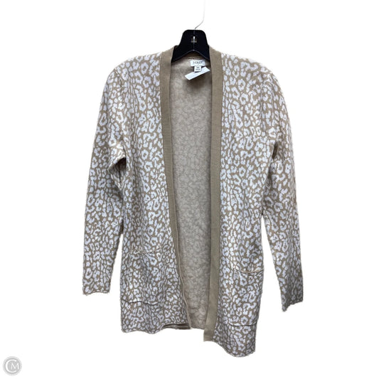 Cardigan By J. Crew In Animal Print, Size: Xs