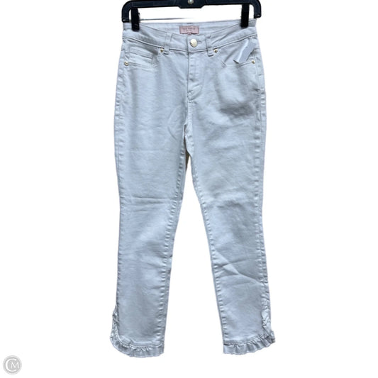 Jeans Skinny By Ted Baker In White Denim, Size: 2