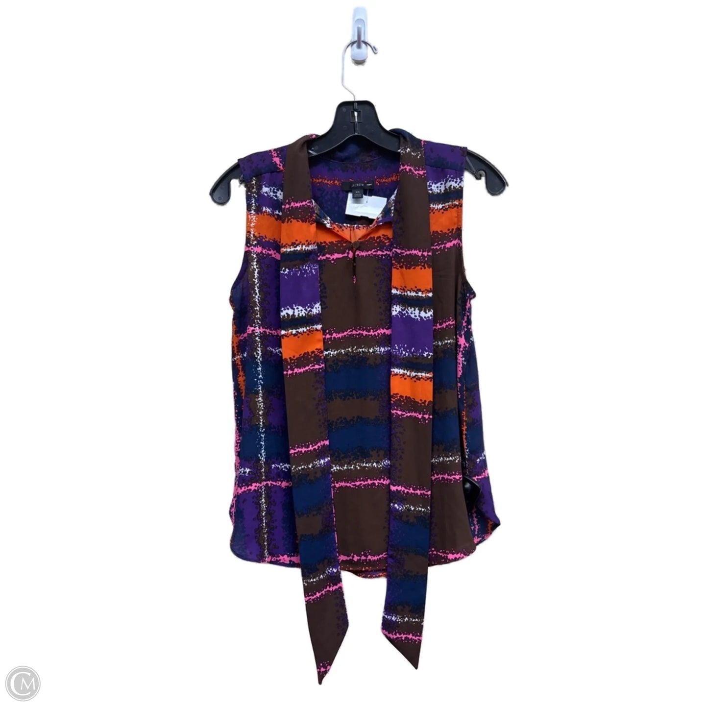 Top Sleeveless By J. Crew In Multi-colored, Size: Xs