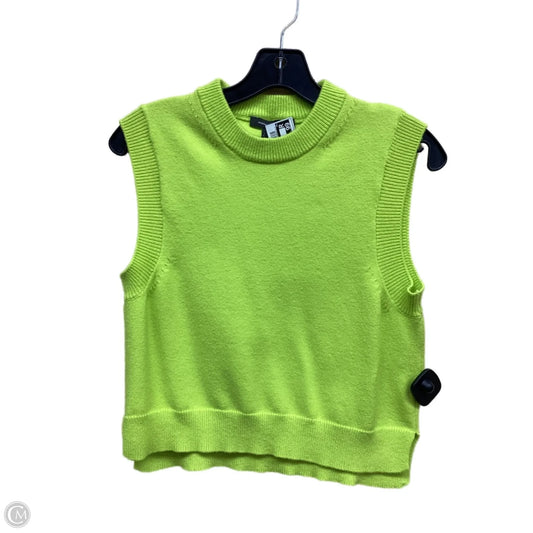 Top Sleeveless By French Connection In Green, Size: M