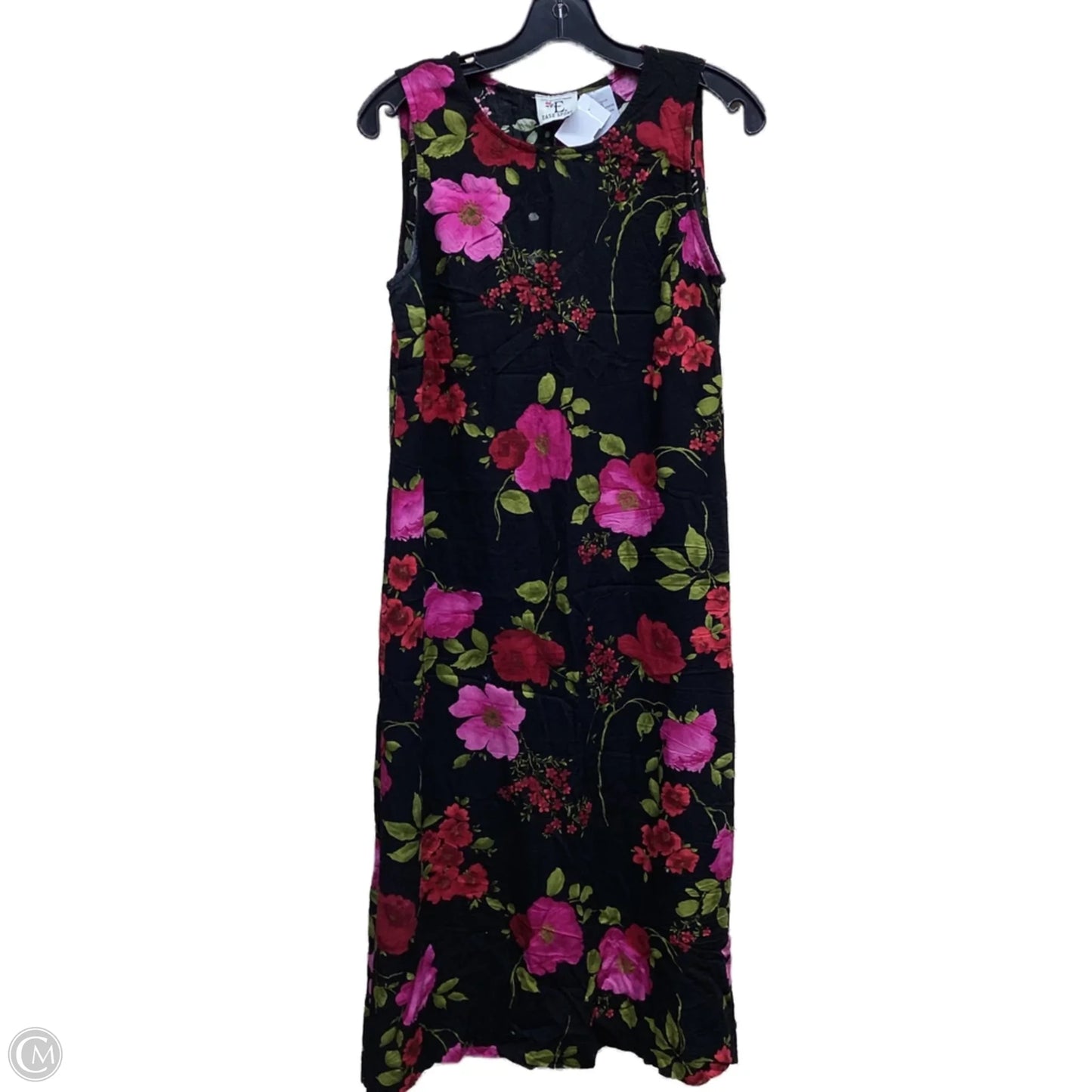 Dress Casual Midi By Clothes Mentor In Floral Print, Size: 10