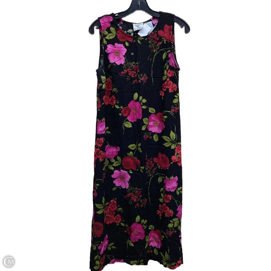 Dress Casual Midi By Clothes Mentor In Floral Print, Size: 10