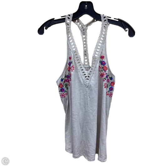 Top Sleeveless By Hollister In Floral Print, Size: S
