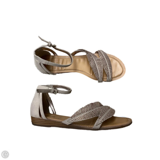 Sandals Flats By Carlos By Carlos Santana In Brown, Size: 8.5