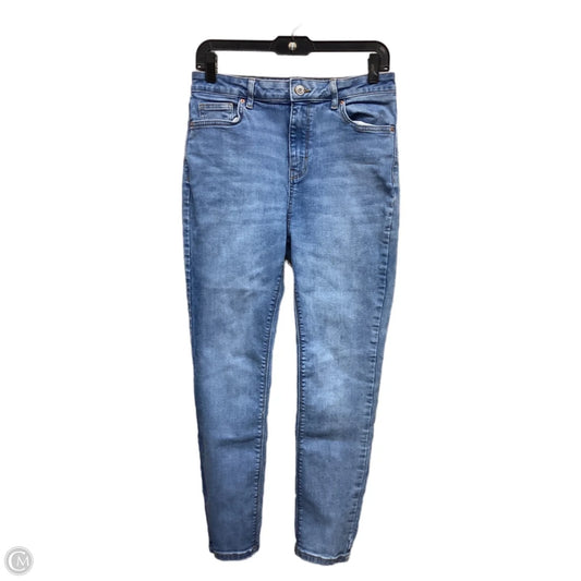 Jeans Skinny By Primark In Blue Denim, Size: 8