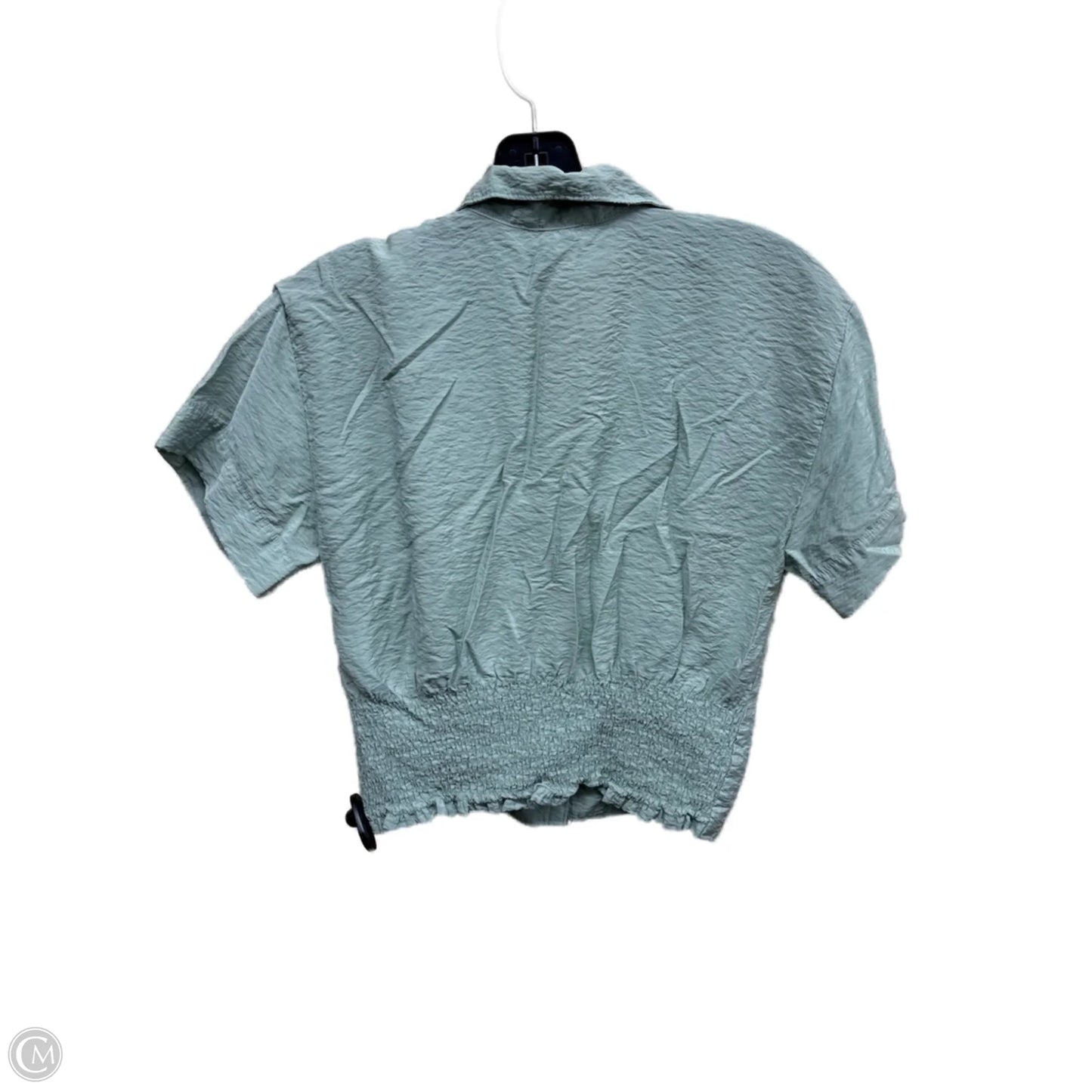 Top Short Sleeve By Madewell In Green, Size: S