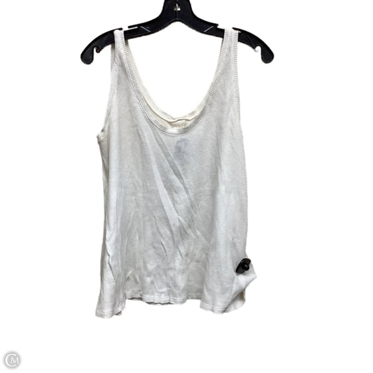 Top Sleeveless By Sun & Shadow In White, Size: S