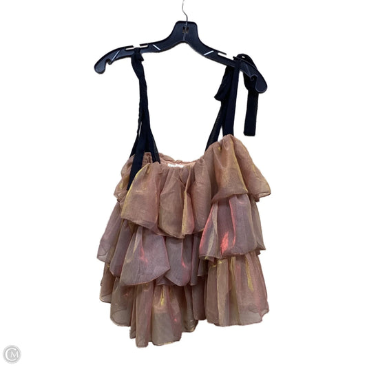 Top Sleeveless By By Together In Bronze, Size: M