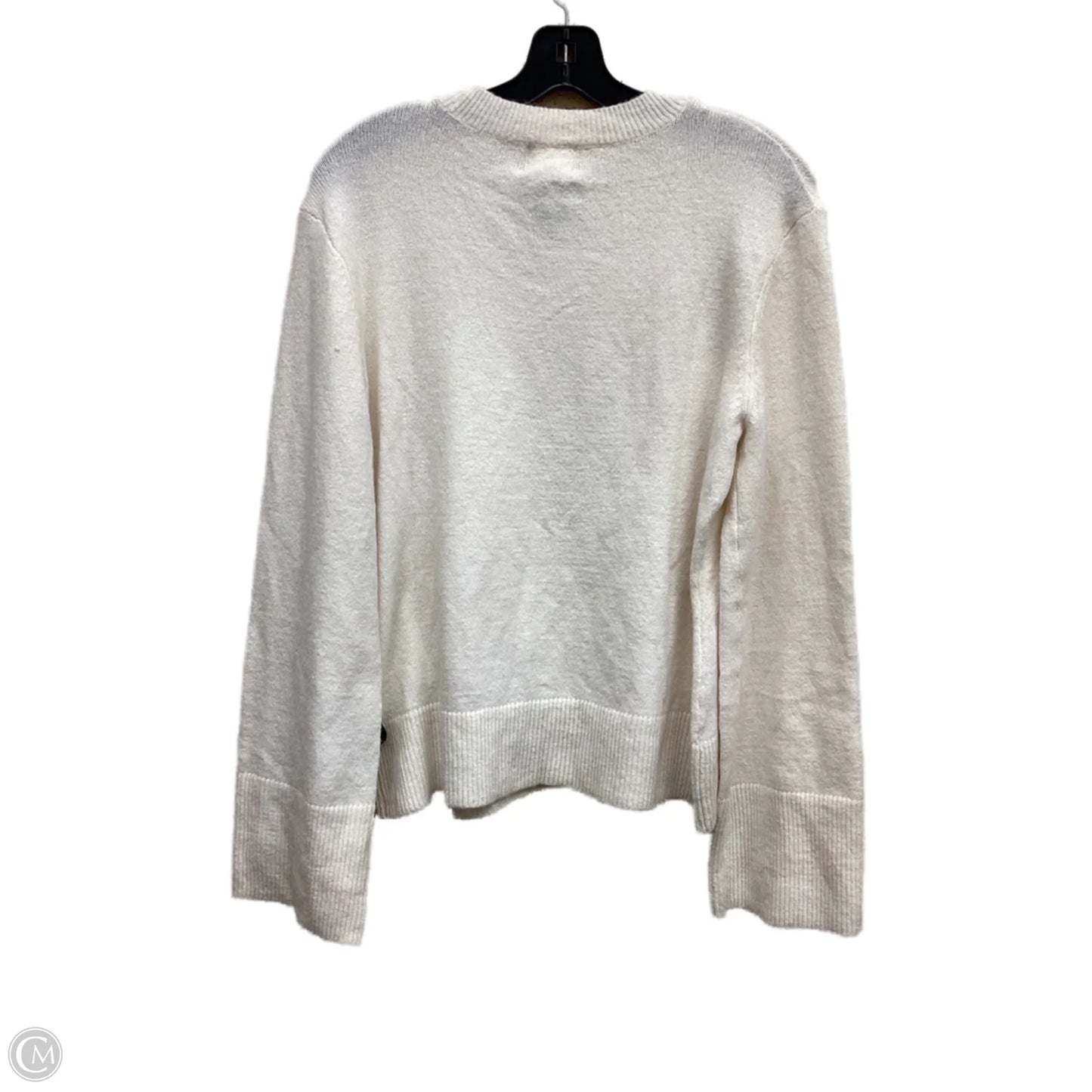 Sweater By H&m In White, Size: L
