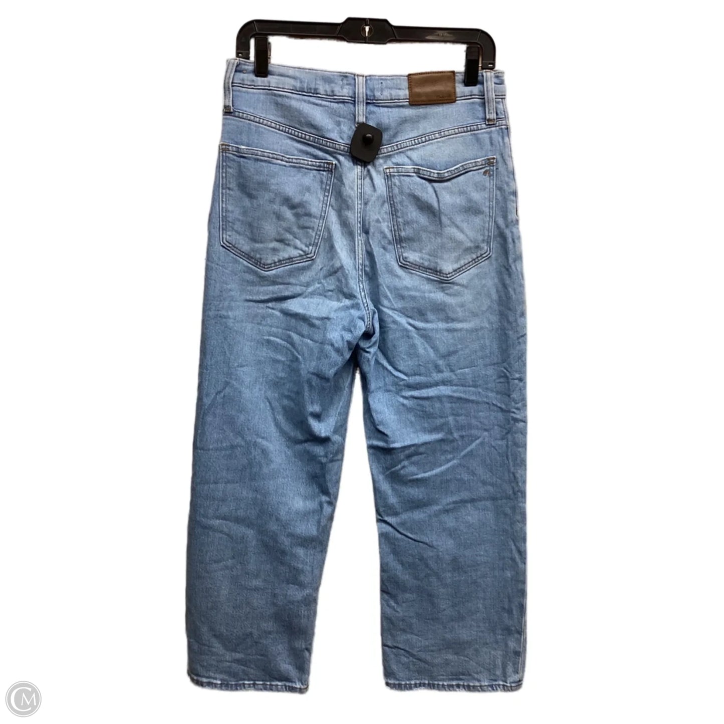 Jeans Wide Leg By Madewell In Blue Denim, Size: 6